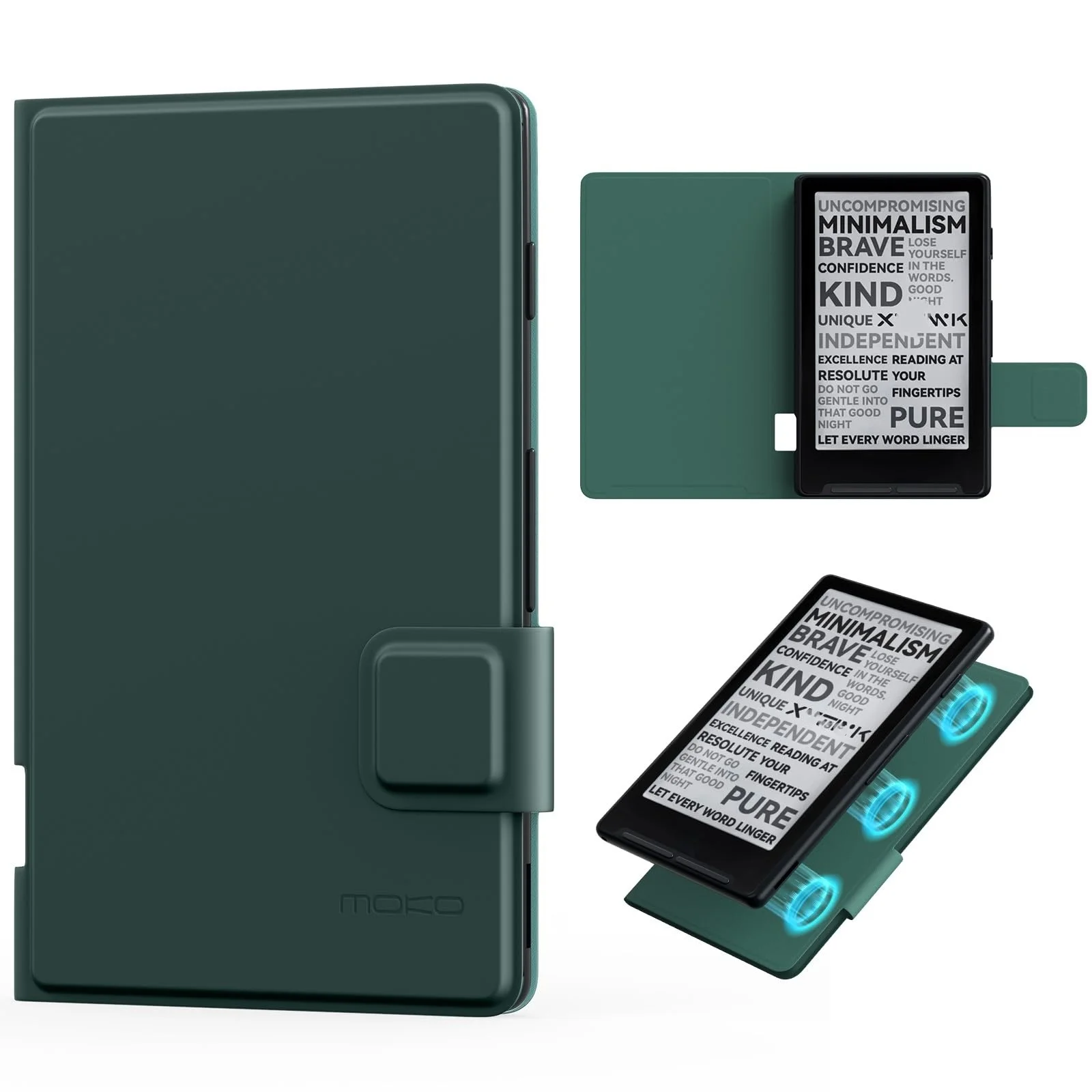 �y�Z�[�����zMoKo ���C�P�[�X X4 E-Reader 4.3 �C���`���y�ʃX�����t�H���I�v���~�A�� PU ���U�[�J�o�[ X4 �|�P�b�g�d�q���Ѓ��[�_�[�p