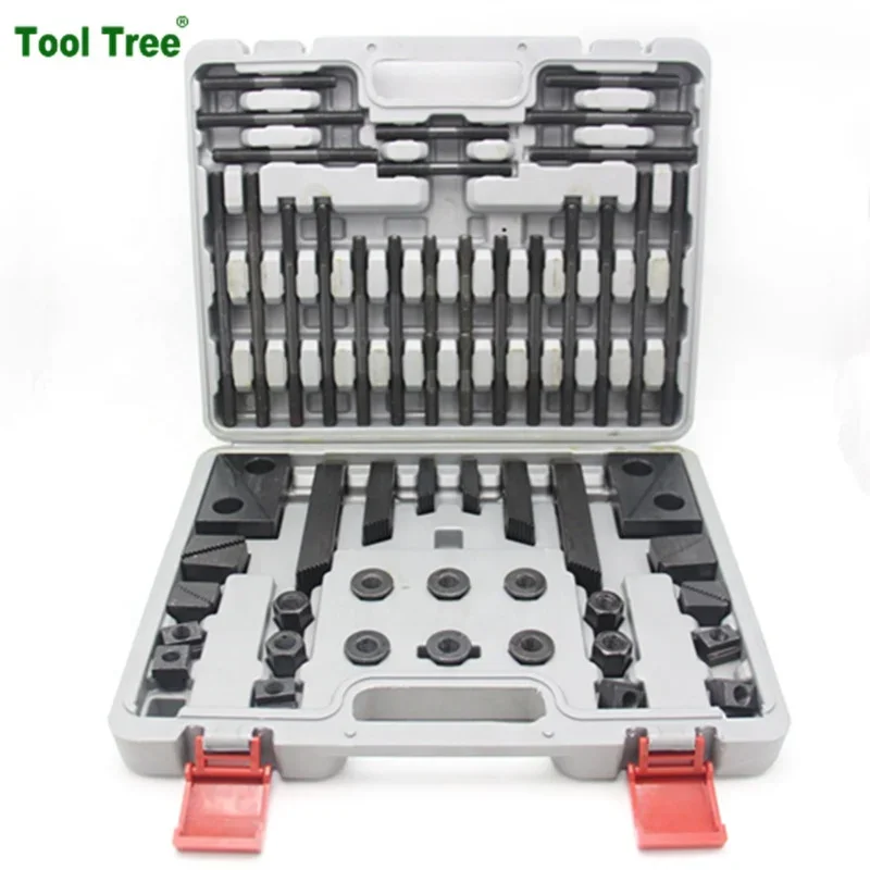 Machine Tools High Quality M12 CK12 Steel Clamping Kits 58pcs Mainly used for locking ordinary milling machine and CNC machining