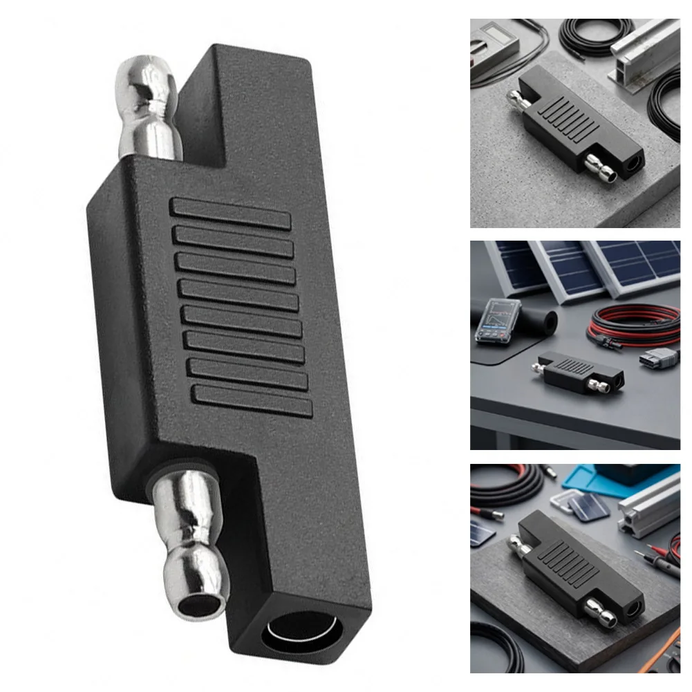 5Pcs Male-to-Male Polarity Reverse Connector Kit, 12V-24V DC Adapter For Solar Panel RV Power Connection System