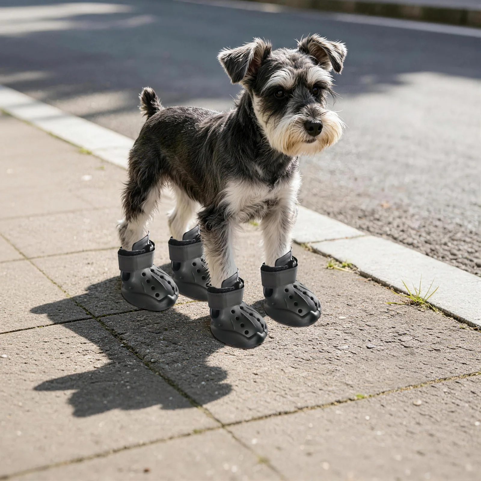 Breathable EVA Dog Booties with Adjustable Straps