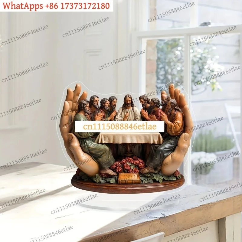 k3  Decorative Plaque – Religious Art for Home, Office & Study | Faith-Inspired Desk Gift