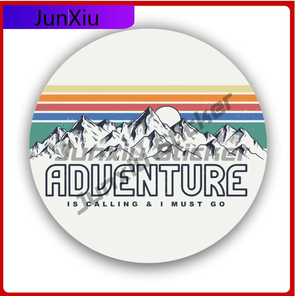

Adventure Is Calling Sticker For Car Truck Laptop Hydro Flask Bottle Motorcycle Bicycle Skateboard Laptop Luggage Bumper Decals