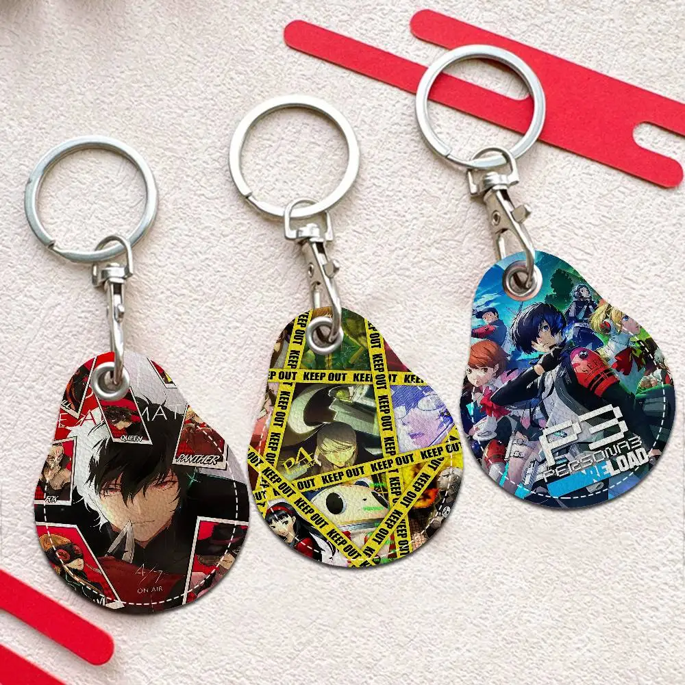 Game P-Persona 3 Reload Animation New Cute Ashionable Simple Portable Sensor Access Card Protective Cover For Men And Women