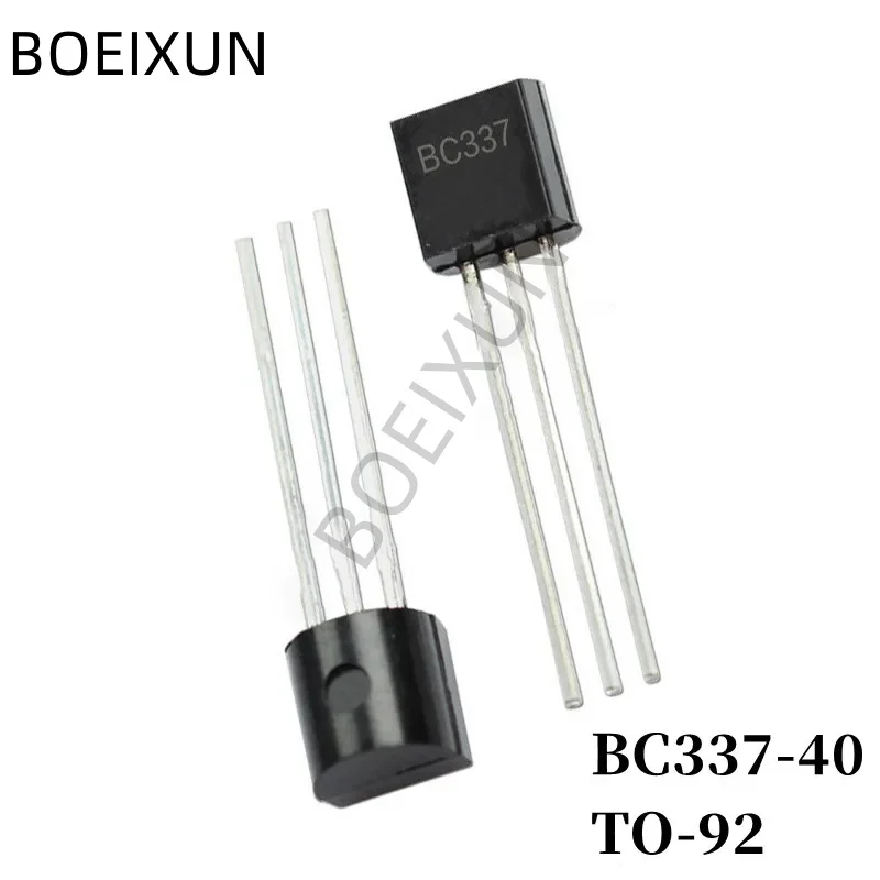 300/500/1000/2000/3000Pcs BC337-40 DIP Transistor TO-92 NPN Type 45V/1A Bipolar Amplifier Transistor