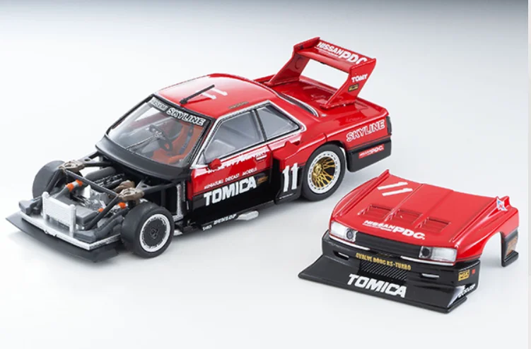 22.12 Tomytec Tomica TLV Skyline RS Silhouette JDM Limited Edition Simulation Alloy Static Car Model Toy Gift