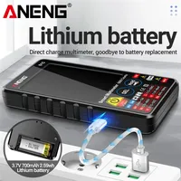 ANENG 615 Digital  Multimeter Smart AC/DC Voltage Current Tester Rechargeable 6000 Counts High-end Touch Multitester Test Tools