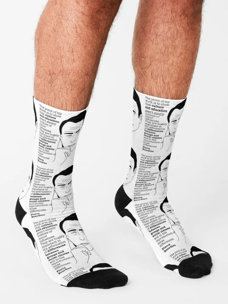 Bourdieu – chaussettes de Basketball, citation 1, pour enseignant en astronomie