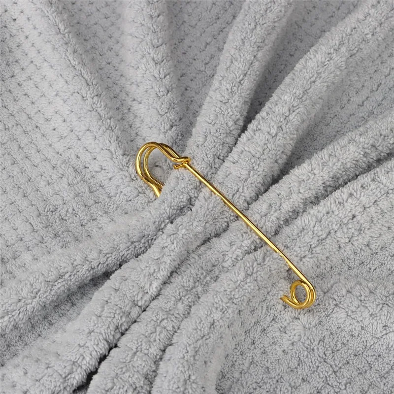 

AB66-15Pcs Heavy Duty For Clothes Heavy Duty For Blankets Steel Safety Pins Heavy Duty 4" Steel Safety Pins For Clothes Gold