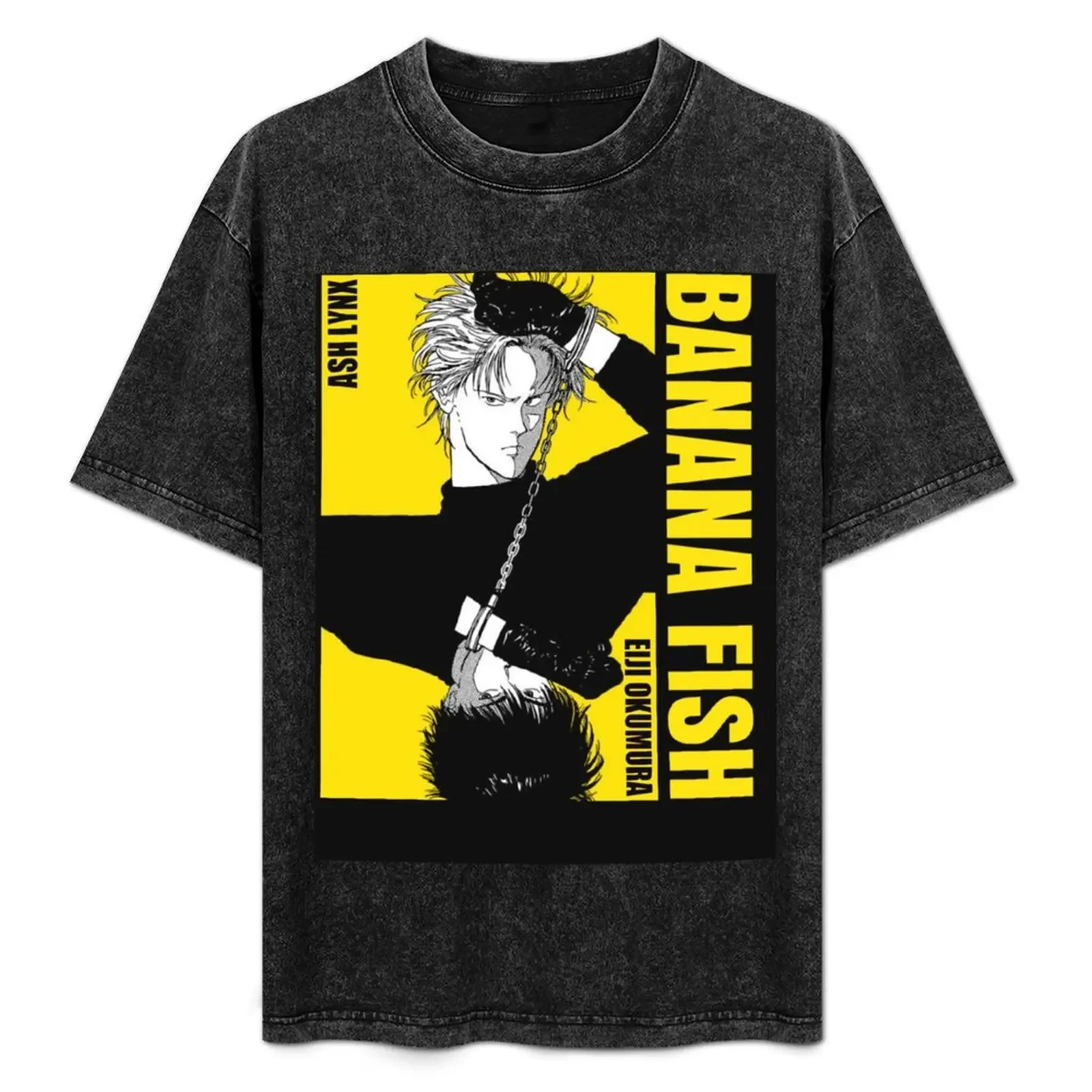 

Banana Fish T-Shirt Aesthetic clothing street wear customizeds vintage anime shirt fruit of the loom mens t shirts