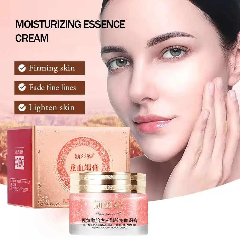 Dragon Blood Cream Lady Cream, crema hidratante para la cara, nutritiva, reparación, cuidado de la piel, Lifting de los poros, cuidado de la reducción