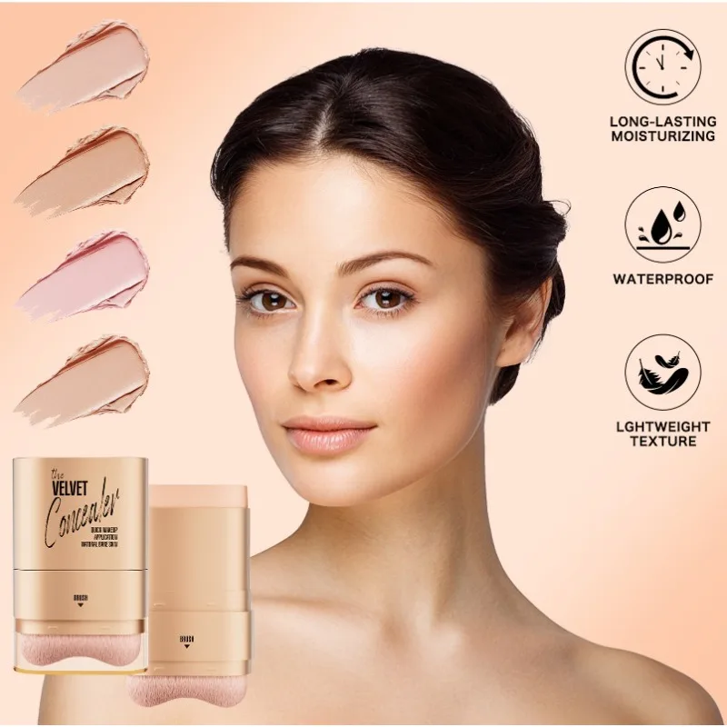 ニキビ跡やシミを正確にカバーするための消しゴムチップコンシーラースティック 保湿肌にフィットするフォーミュラが簡単にスムーズにブレンドします