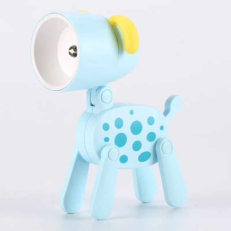 Spotted Puppy New Unique Mini Night Light DIY Creative Gift Cartoon Ins Girl Cute Ornament Desktop Desk Lamp