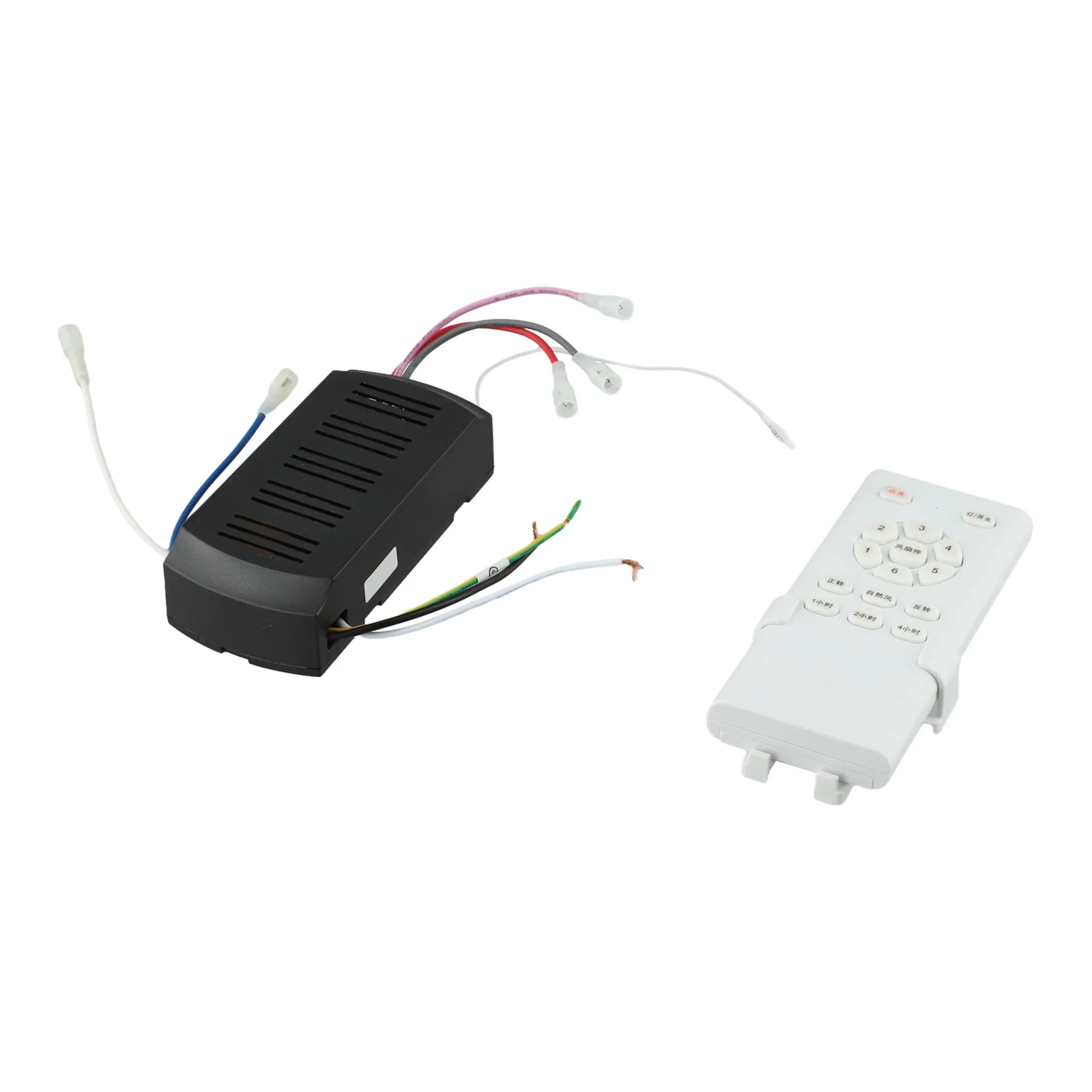 Ceiling Fan Light Remote Control Receiver Kit 6 Dimmer DC Output Timer For 110-240V Motor For Lighting Wireless Switching