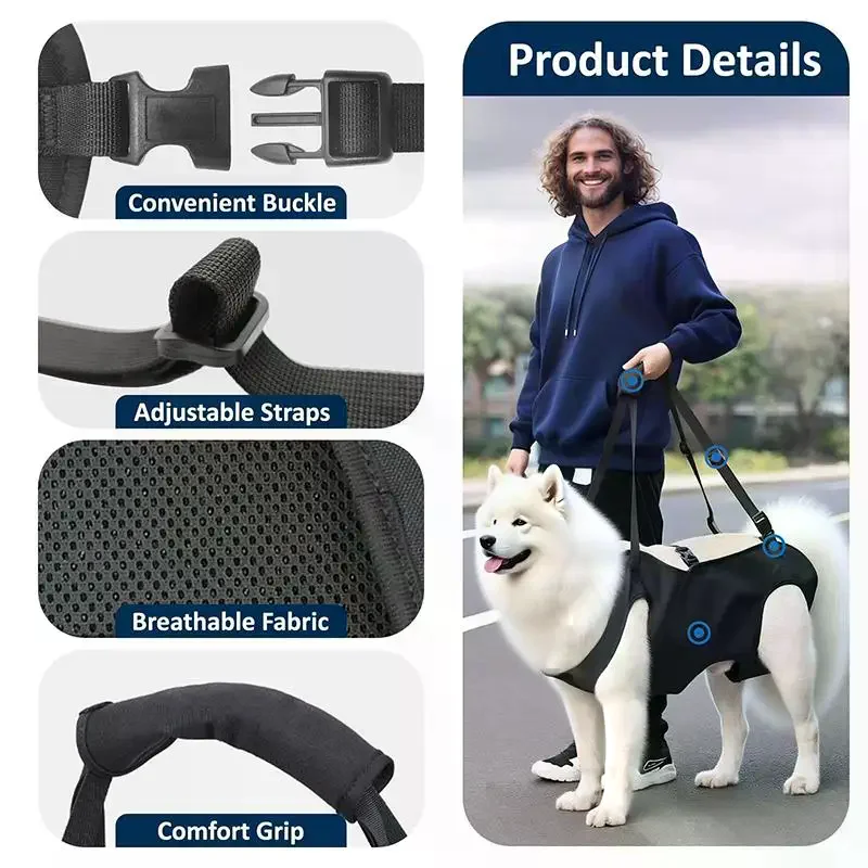 Arnés de Asistencia para Perro - Harness Climbing Adjustable reseña y precio