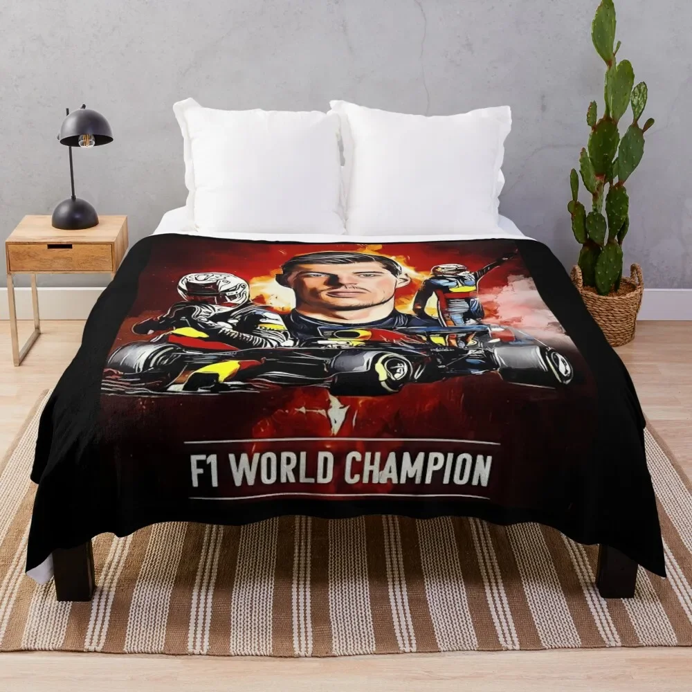 Max Verstappen Throw Blanket