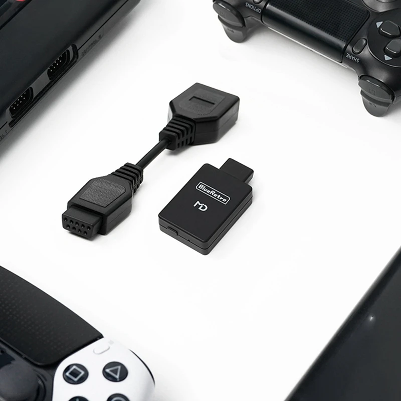 محول تحكم لاسلكي لمحرك الأقراص الضخمة ، Sega Genesis ، مفتاح وي ، PS3 ، PS4 ، PS5 ، وحدة تحكم في الألعاب