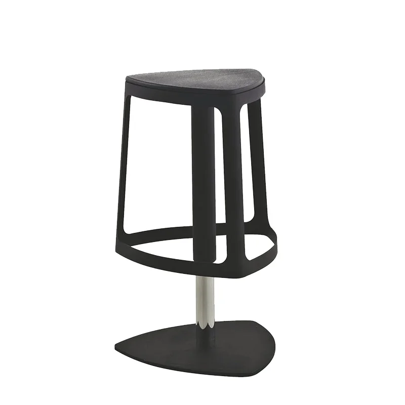 

Household wrought iron simple chair, modern high stool lift bar chair, creative bar stool
