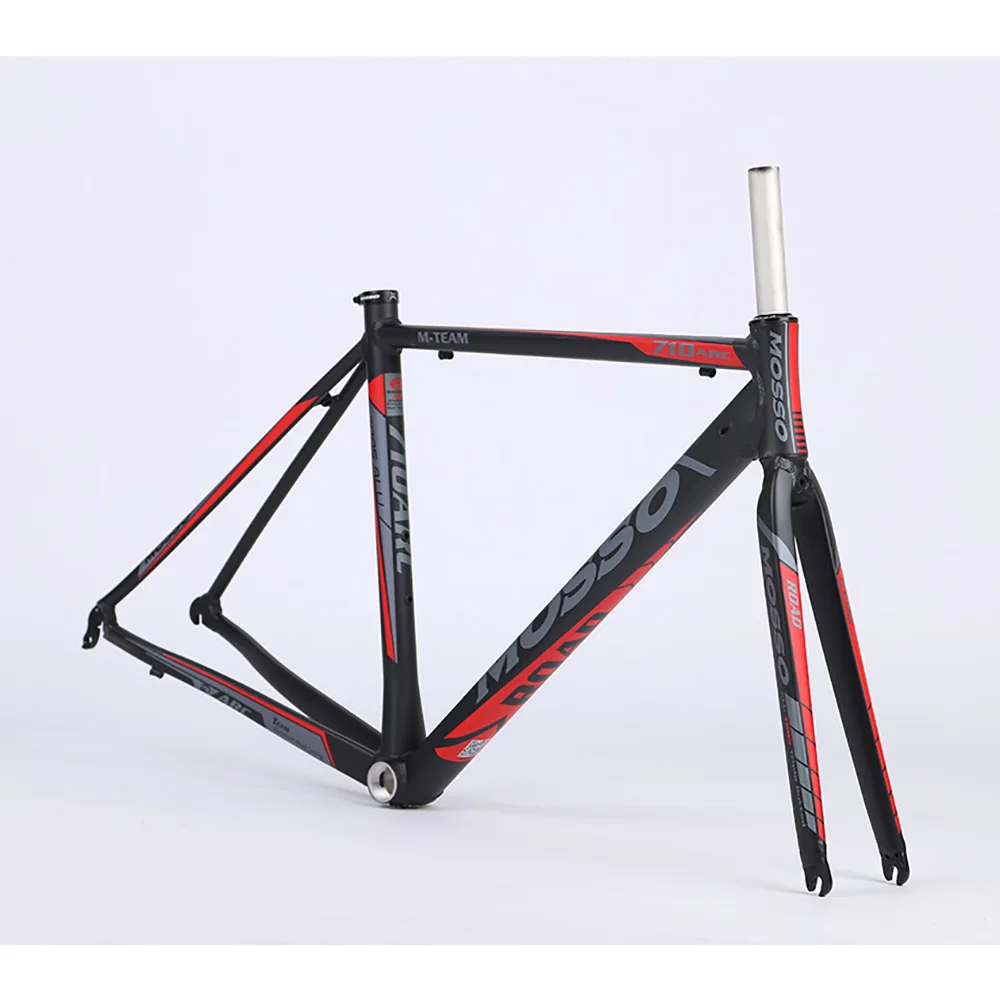 700C MOSSO 710ARC Aluminum Alloy Road Bike Frameset Ultra-light Internal Routing Cable Line Frameset Bicycle Accessories