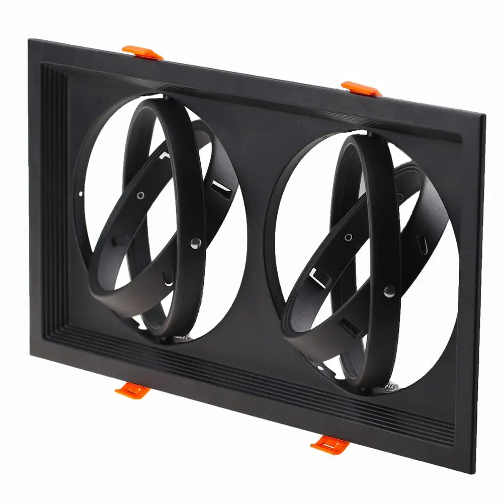 Recessed Ceiling Rotatable Downlight Downlight Led Spot Light Frame Holders AR111 Fitting for Home Illumination