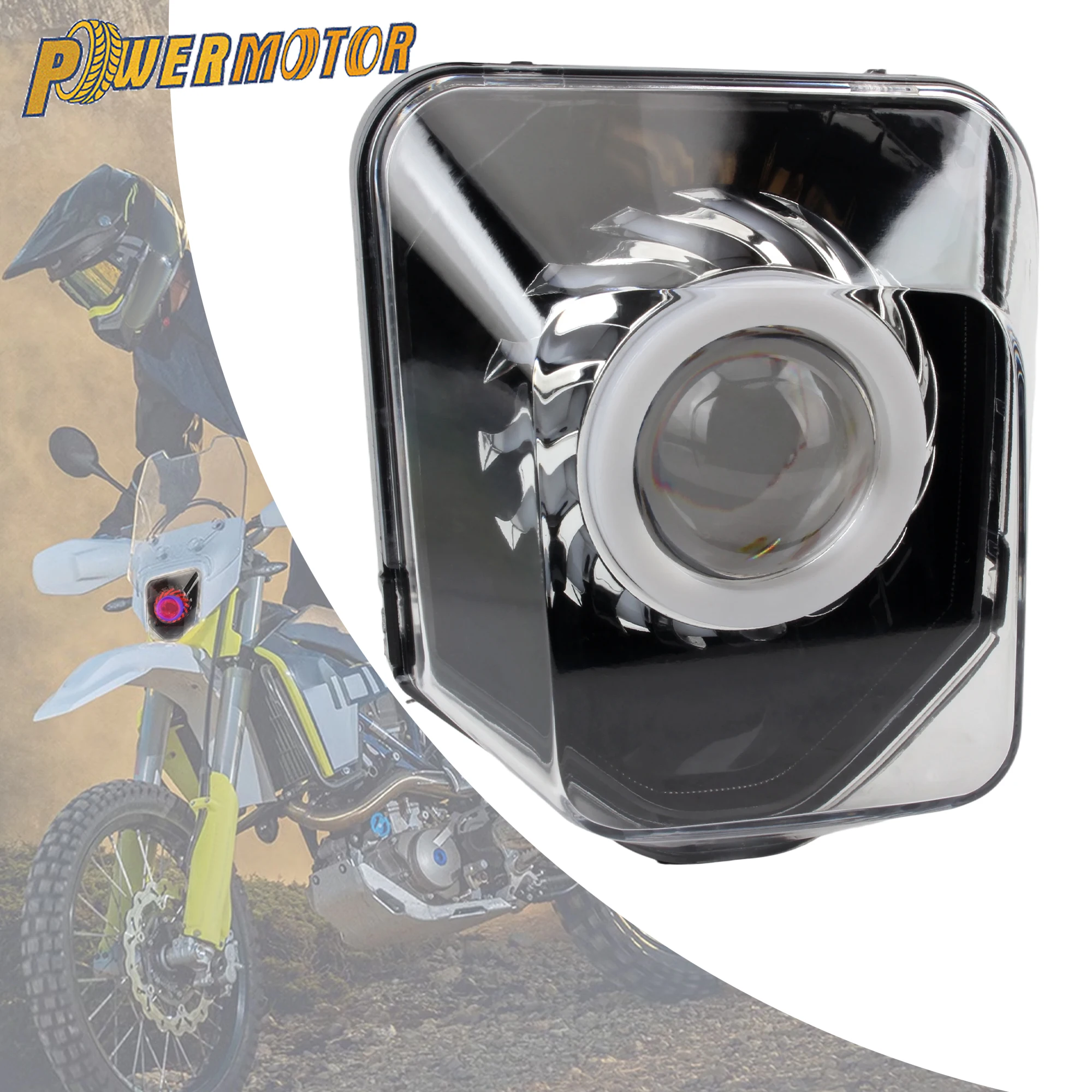 

NEW for Husqvarna Motorcycle LED Headlight Wick for TE TC FE FC 150 200 250 300 350 400 450 500 EnduroDirtBike Headlamp Modified