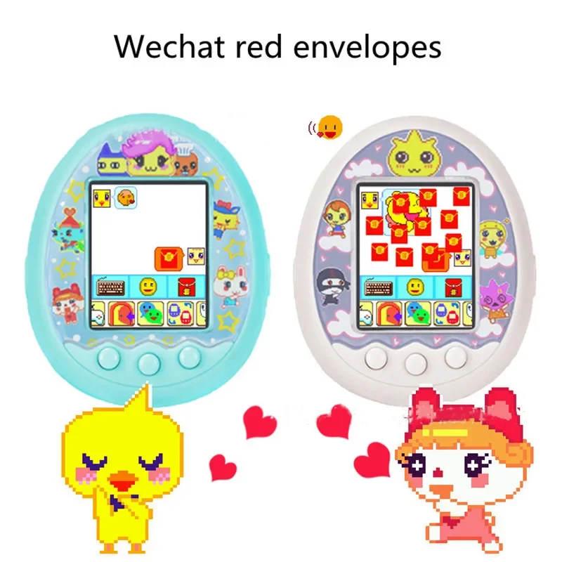 Tamagotchis Interact Toy Touma Electronic Pets Colorful Screen Abs Safe Material Digital Anime Peripheral Color Screen E-Pet