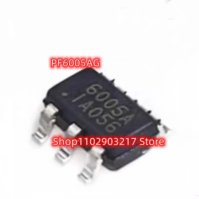 10PCS-50PCS PF6005AG SOT23-6 PF6005A SOT23 PF6005 6005AG 6005A