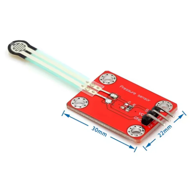 وحدة استشعار ضغط الأغشية الرقيقة المقاومة عالية الدقة لتقوم بها بنفسك اختبار لوحة دارات مطبوعة لاردوينو/فطيرة التوت Microbit