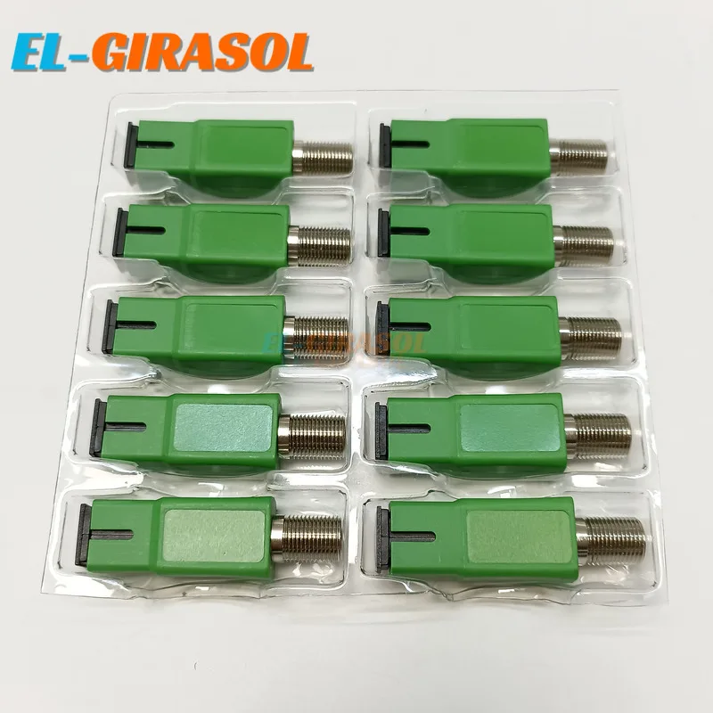 10pcs Fibre Optic to RF 1550nm Passive Optic Receiver Communication Network Optical Receiver Cable TV Optical Transmission FTTH