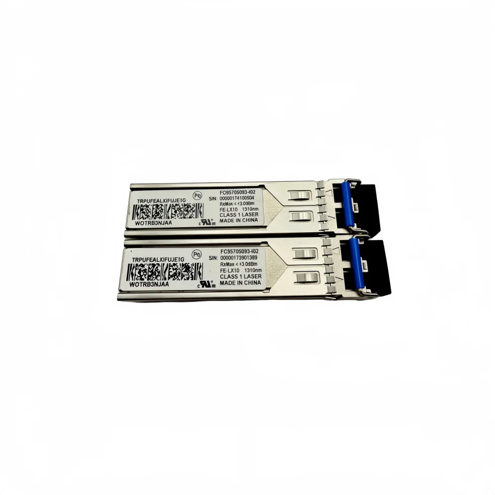 For Oplink Original TRPUFEALXIFUJE1G FC95705093-I02 100M SFP FE-LX10 1310nm 10km SMF LC Class1 Telecom Access Network Optical