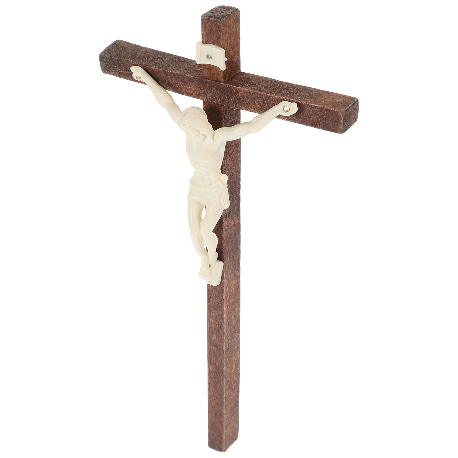 Ornaments Cross Crucifix Household Jesus Figurine Wall Sculpture Statue Christian Religious Catholic