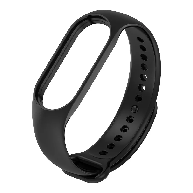 Xiaomi Mi için bilezik Band 6/7 kayış naylon spor döngü izle kemer Pulsera Correa TPU Mi Band Xiaomi için bilekliği bilezik