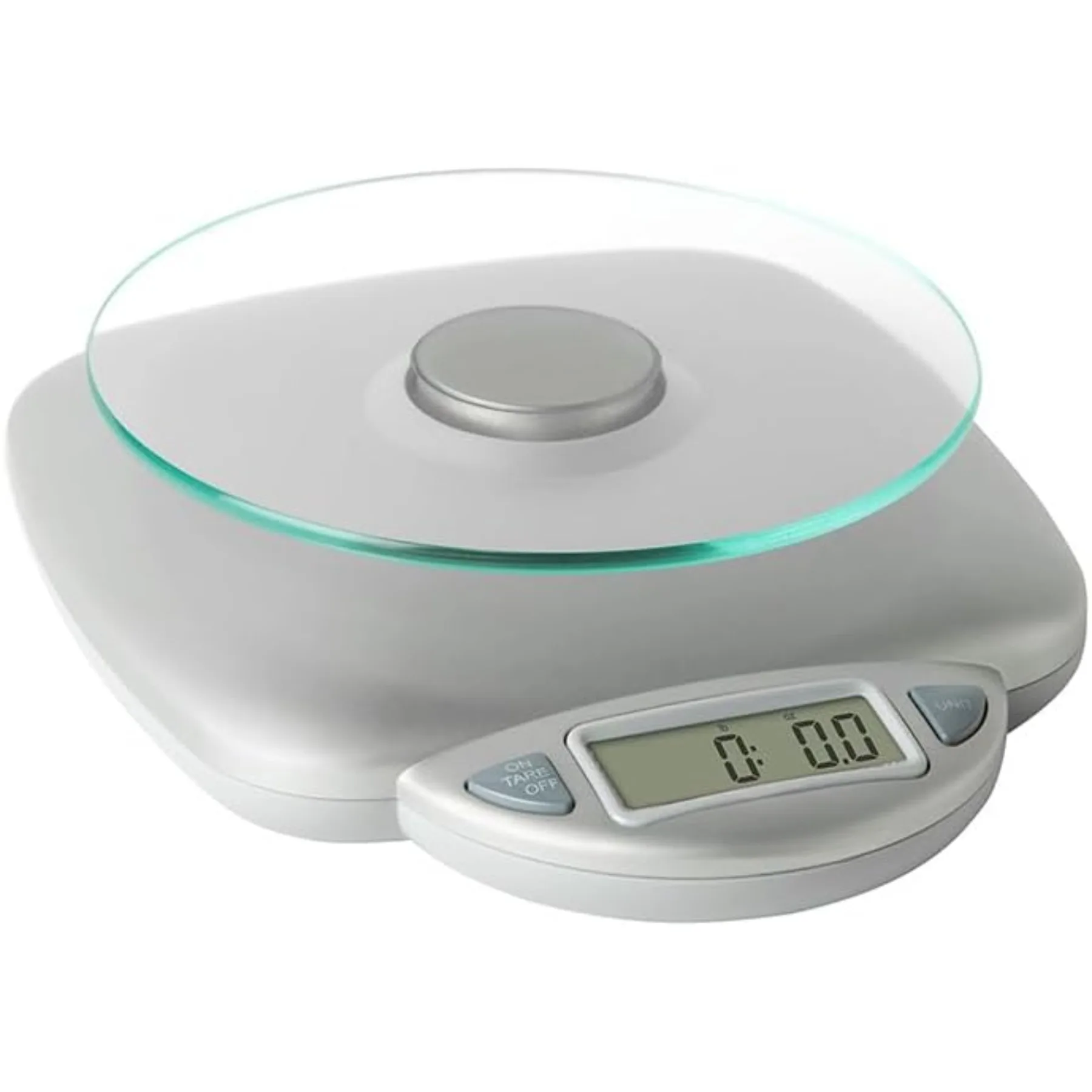 

11LB Capacity Digital Glass Top Kitchen Scale with LCD Display, Weight in Grams and Ounces for Baking, Cooking, and Meal Prep