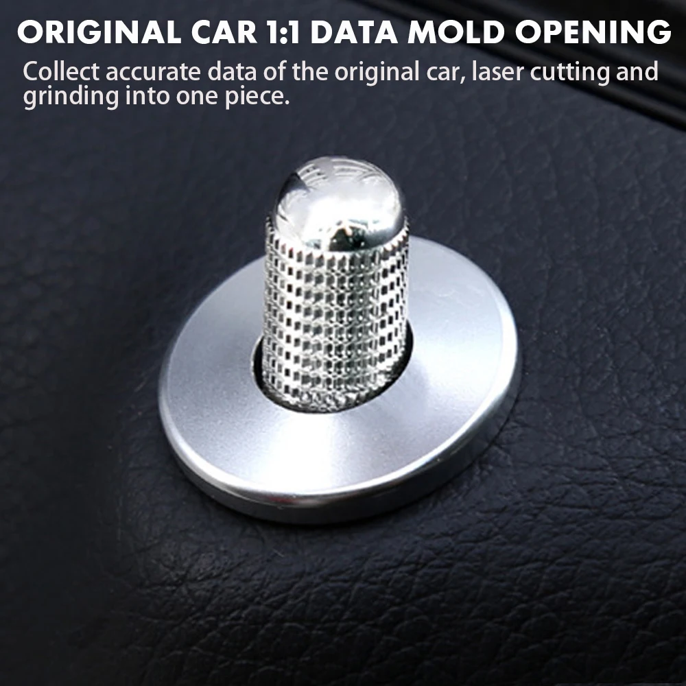 4Pcs Aluminum Alloy Auto Car Security Door Lock Pins For Benz Car Truck Interior Door Lock Knob Pull Pins Automobile Accessories