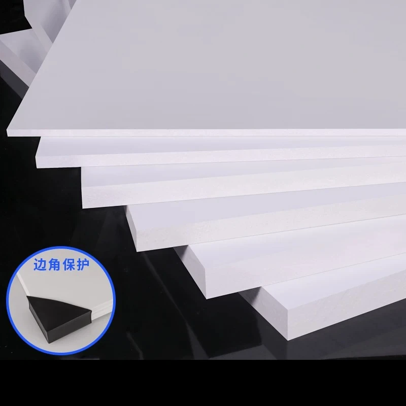 DIY PVC Foam Sheets Handmade 3-18mmThick 3D Crafts Building Sand Table Model White High Density Foam Board DIY Handmade Material