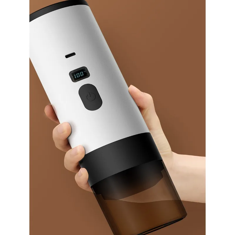 

Portable capsule coffee machine pump pressure type home user travel portable wireless heating small