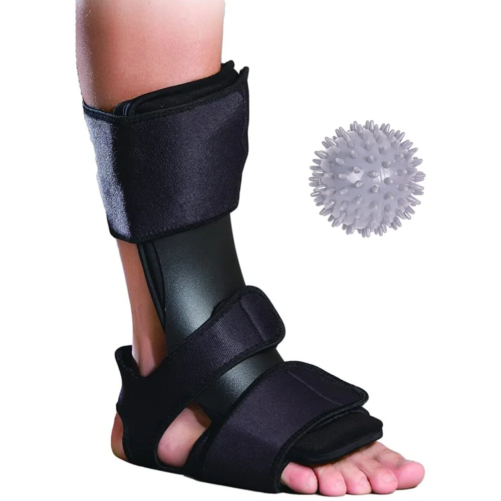 Plantar Fasciitis Night Splint Pain Relief, Foot Drop Brace for Sleeping, Achilles Tendon Stretcher Nighttime Ankle Dorsiflexion