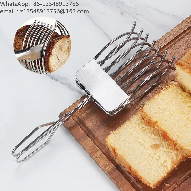 Stainless steel bread clip, food clip, hot dog, ham cutter, meat clip
