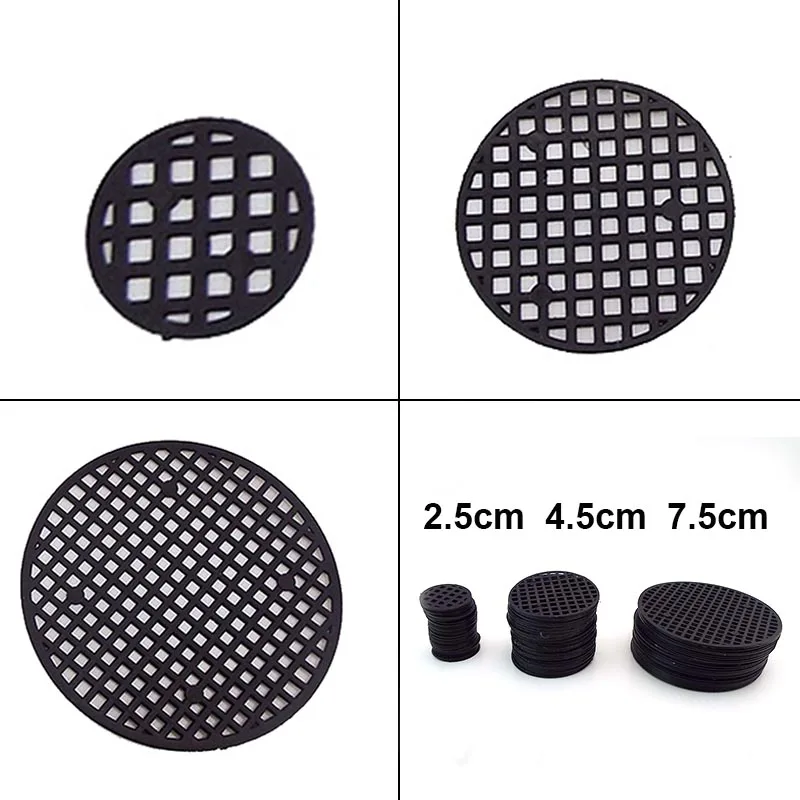 Flower Pot Mat Circular Bonsai Bottom Net Pad Mesh Drainage Rigid Mesh Hole Screens Flower Pot Hole Mesh Pad