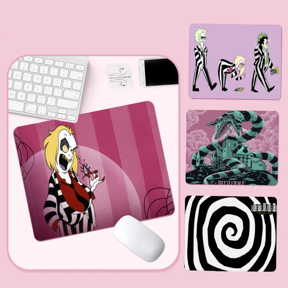 Beetle juice Handbook Mousepad Custom Skin Desktop Desk Mat Kawaii Gaming Accessories Students Writing Pad Padmouse Desk