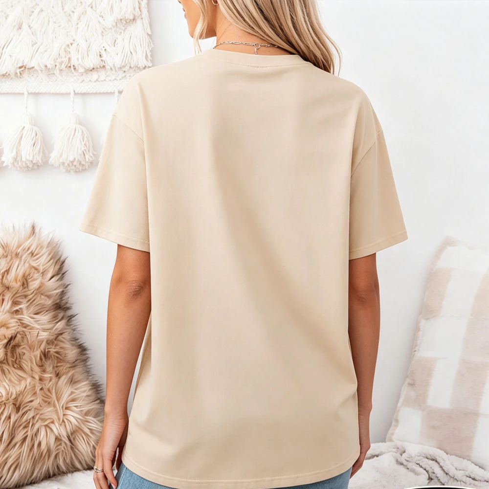 Faith Sunflower Butterfly Graphic Beige Tee Casual Women Floral T-Shirt Inspirational Top Cute Fall Shirt Nature Print Clothing