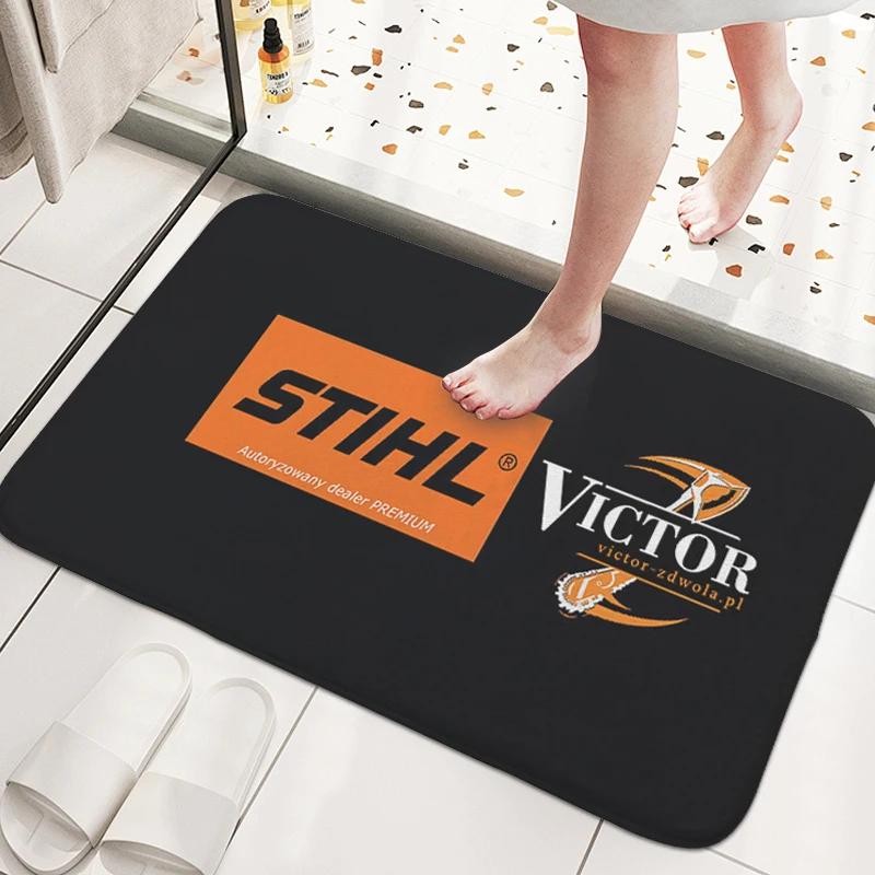 

Bathroom Non-slip Mat G-Stihl Custom Doormat Entrance Door Hallway Balcony Bedroom Rug Kitchen Living Room Floor Carpet