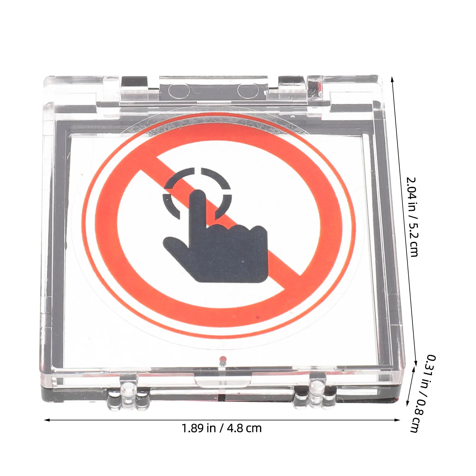 No Touch Power Button Switch Cover Protector Waterproof Wear Resistant for Pc Computer Washing Machine Dishwasher Elevator