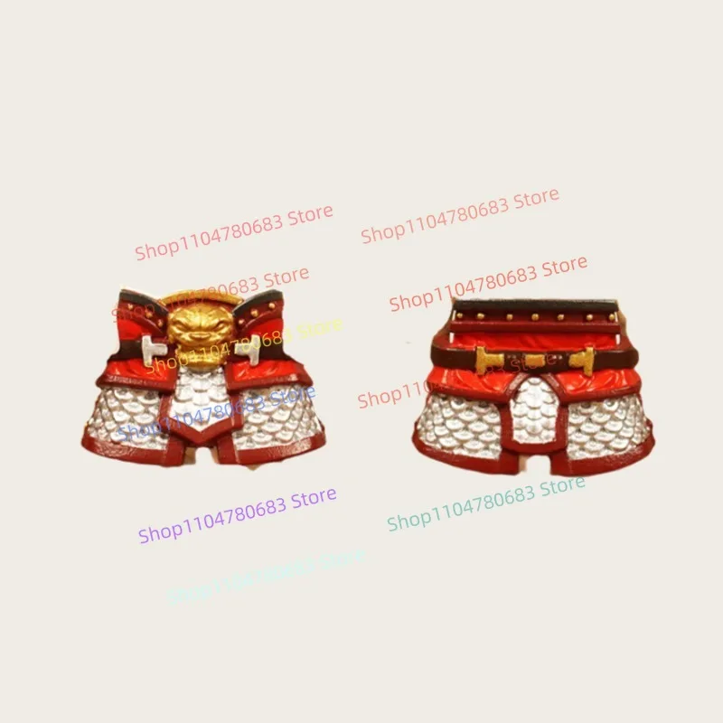 MOC Assembly Building Blocks Lion Head General Weapons Armor Accessories Trendy Play Puzzle Ornament Toys Festival Gifts