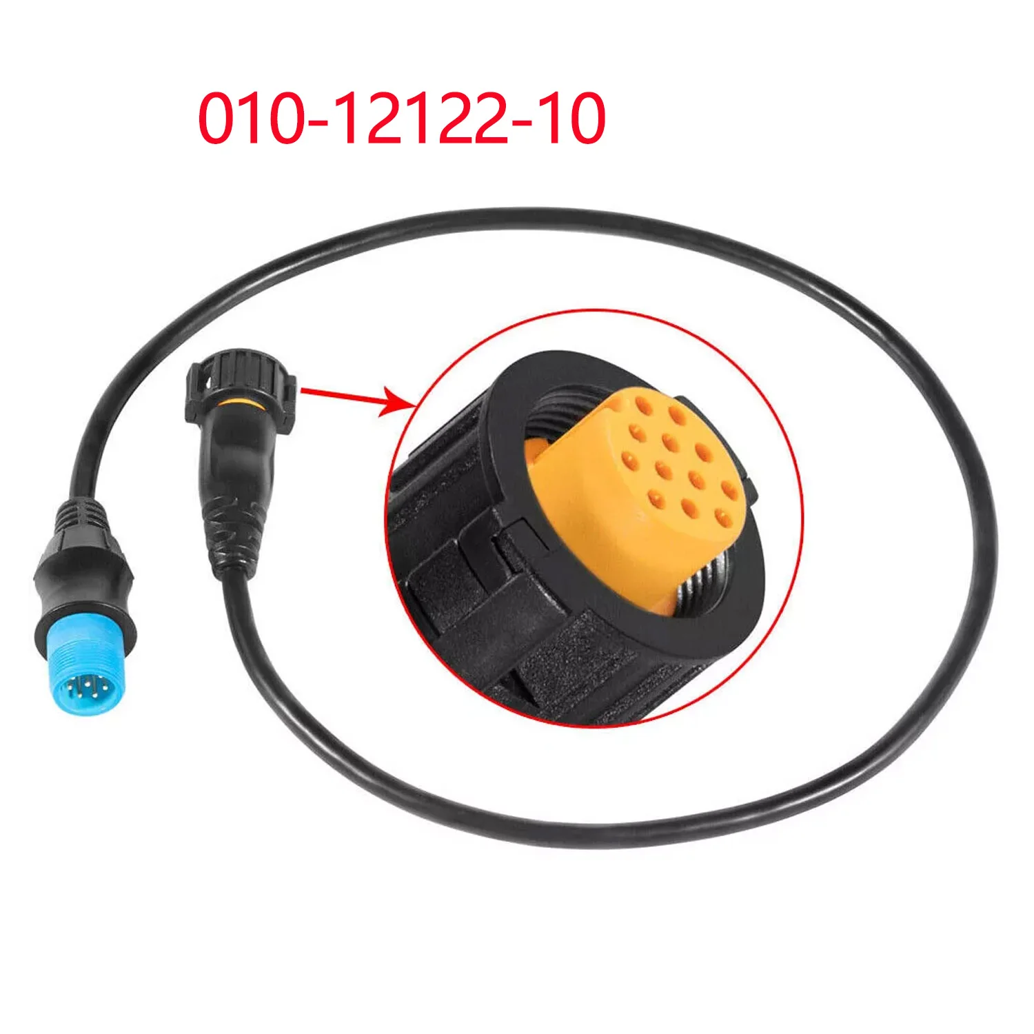 

010-12122-10 Морской адаптер, совместимый с соединительными 8-контактными преобразователями с морскими устройствами XID на 12-контактный сонар