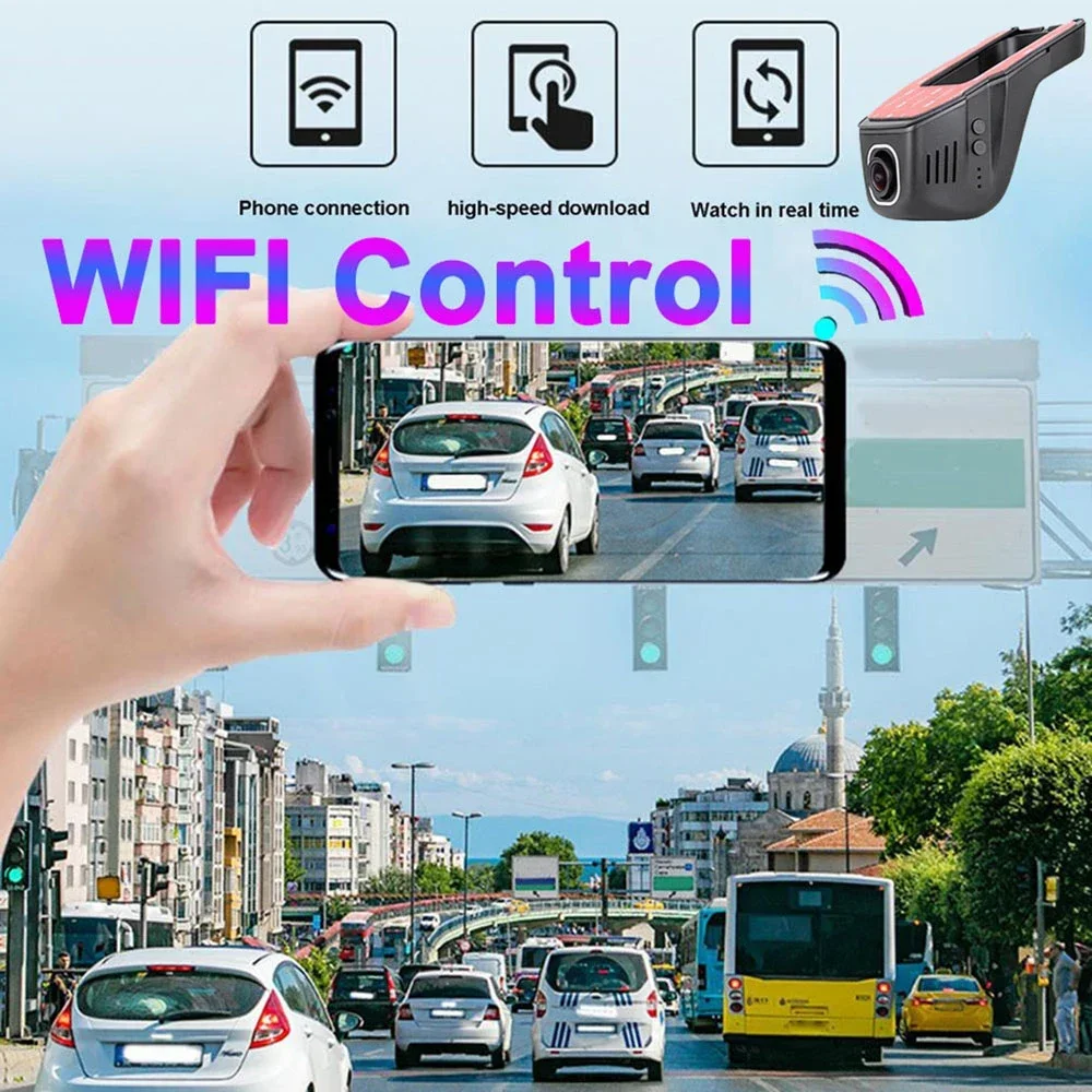 

Novatek 96672, автомобильный видеорегистратор с Wi-Fi, видеорегистратор 1080P, видеорегистратор с функцией ухода, видеокамера наблюдения