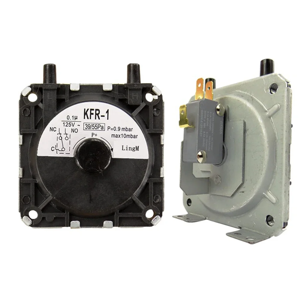 1pcs Strong Exhaust Water Heater Repair Part Air Pressure Switch AC2000V 50Hz 60S Y05 Air Pressure Switch 2.87x3.15 Inches