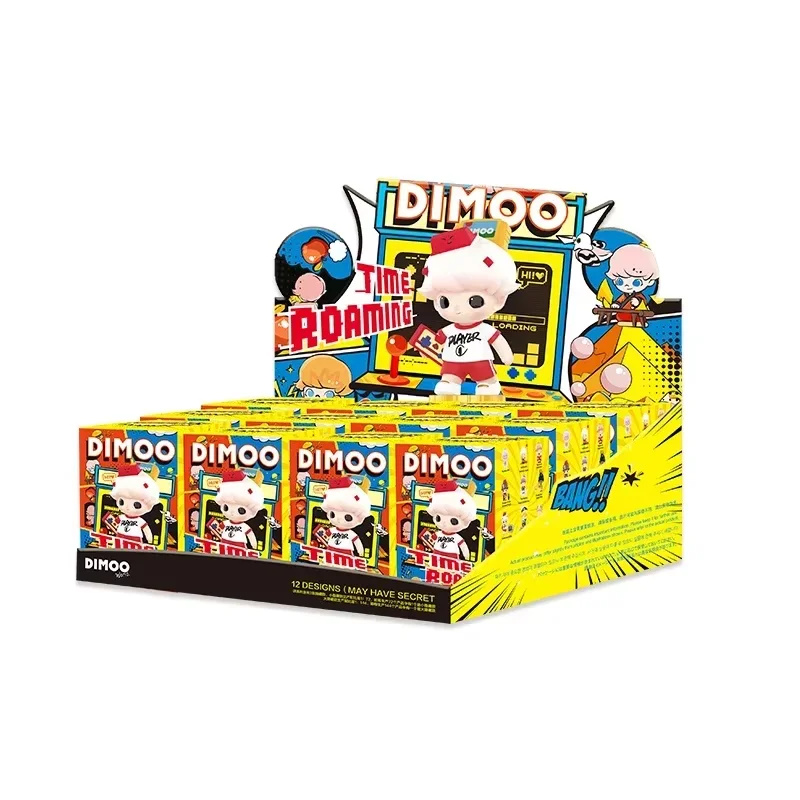 

100% Original Dimoo Time Roaming Series Blind Box Toys Kawaii Surprise Bag Cute Doll Anime Figure Home Model for Girls Gift