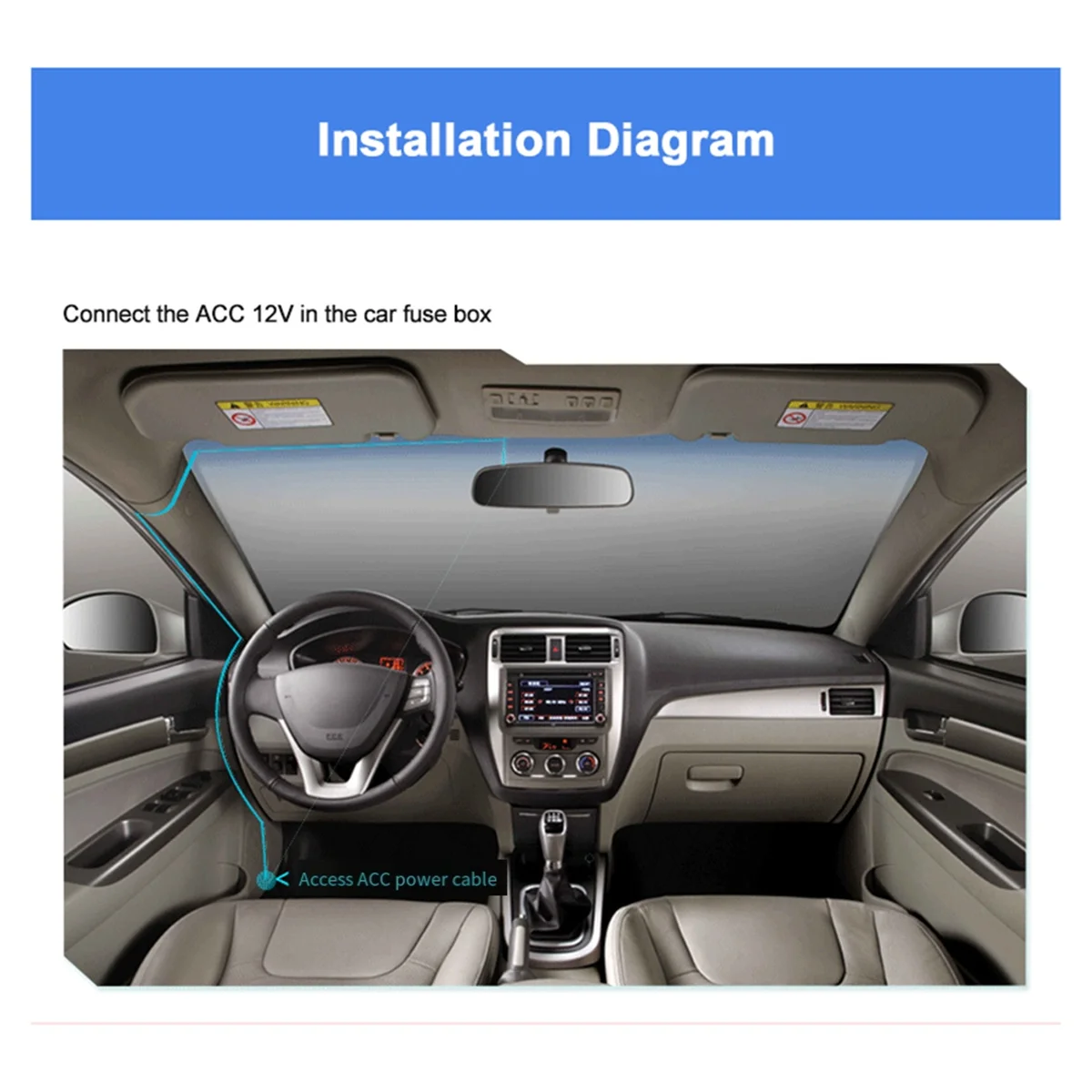 車のダッシュカムワイヤー12/24Vから5V車のダッシュカムワイヤー3.2mミラーDVRハードワイヤーケーブルキットビデオレコーダーミニマイクロUSB充電器ライン