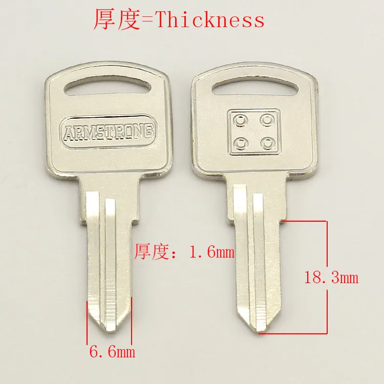 Best quality A044 House Home Door Key blanks Locksmith Supplies Blank Keys 20 pieces/lot