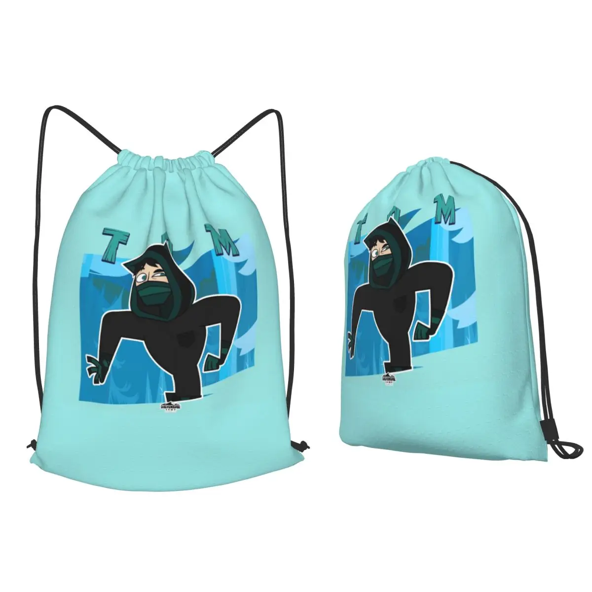 Adventure Camp Tom Backpacks Casual Drawstring Bags Sports Bag Book Bags for Man Woman Students